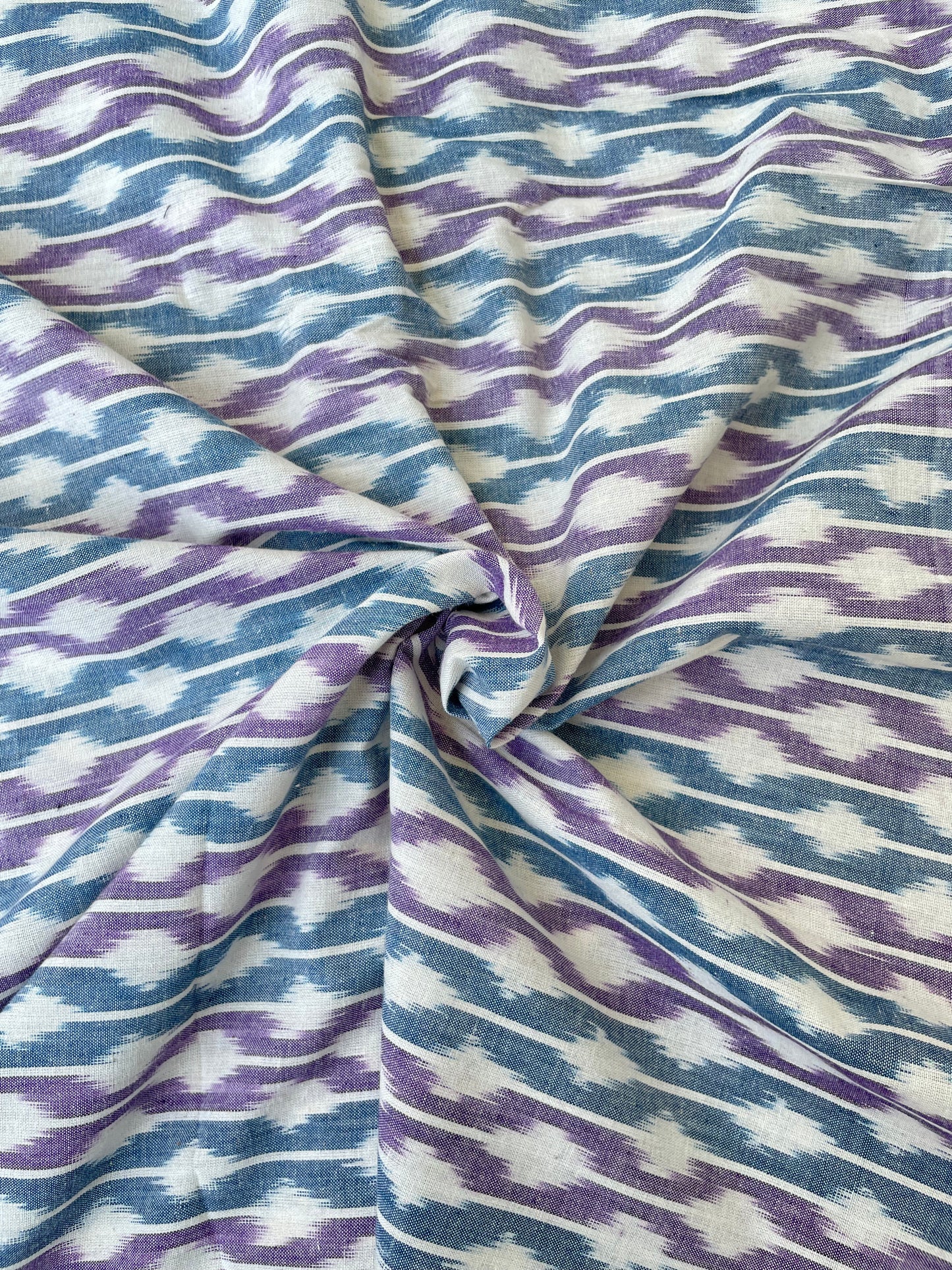 
                  
                    Aurora - 100% pure cotton ikkat fabric
                  
                