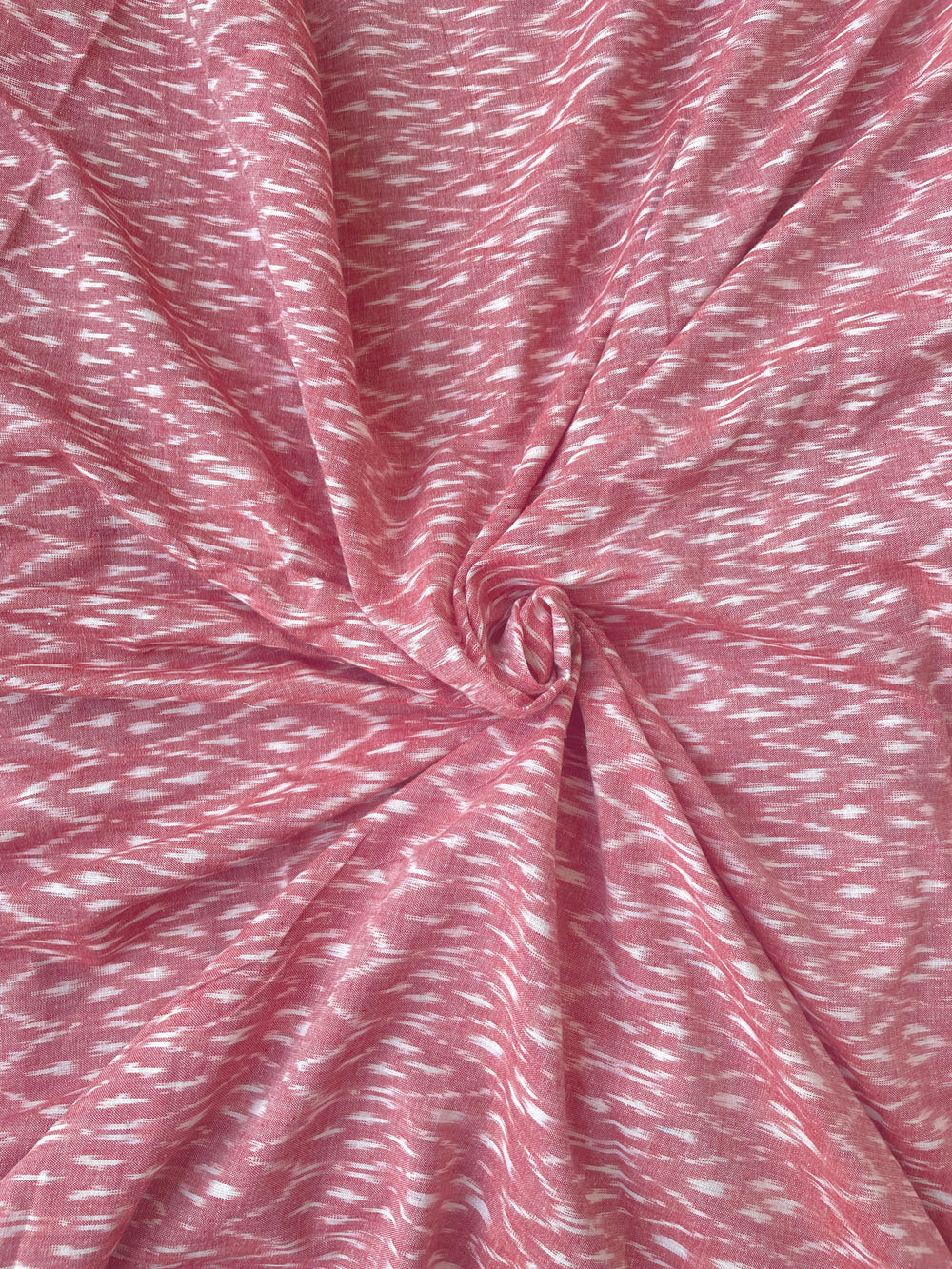 Blithe - 100% pure cotton ikkat Fabric