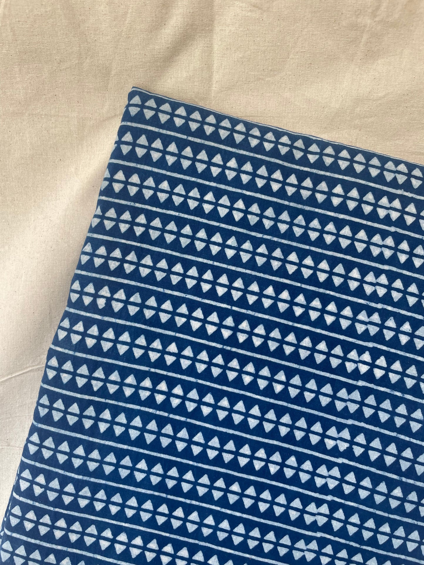 
                  
                    Trinity - Dabu Hand Block Printed Cotton Fabric
                  
                