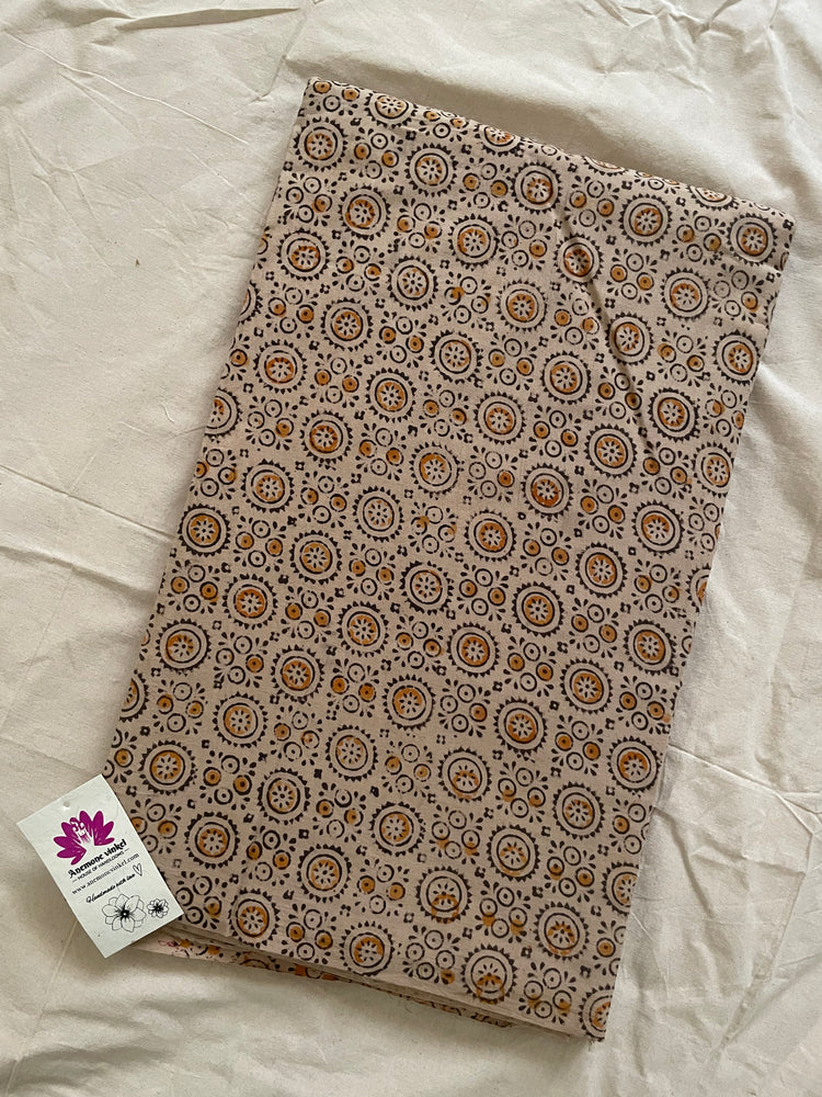 
                  
                    Apricot - Kalamkari Cotton Fabric
                  
                