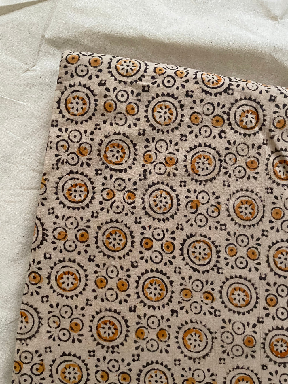 Apricot - Kalamkari Cotton Fabric