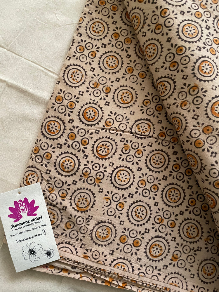 
                  
                    Apricot - Kalamkari Cotton Fabric
                  
                