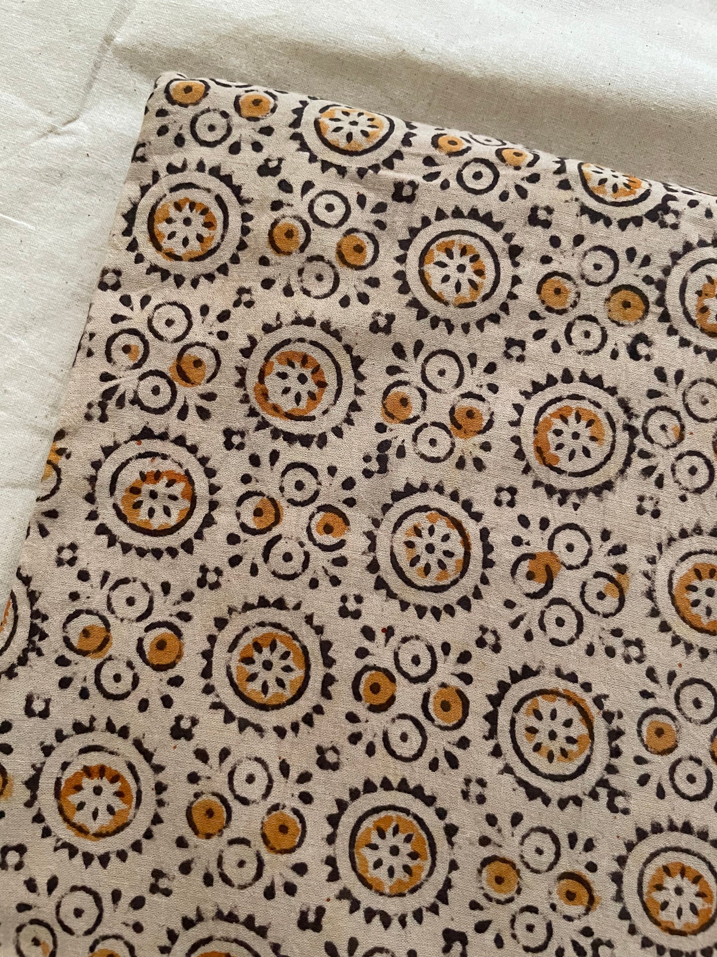 
                  
                    Apricot - Kalamkari Cotton Fabric
                  
                