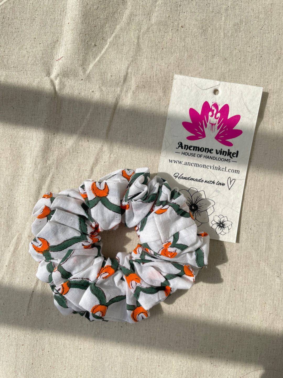 Crimson Scrunchie- Pack Of 3