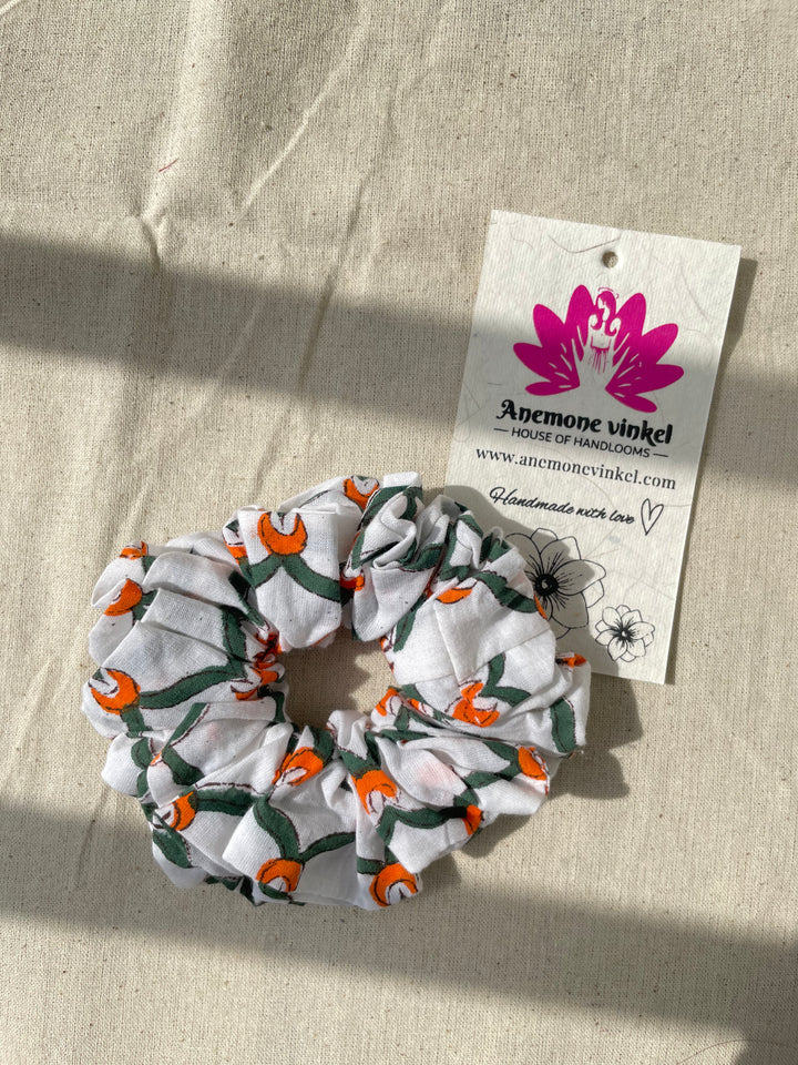 Crimson Scrunchie- Pack Of 3