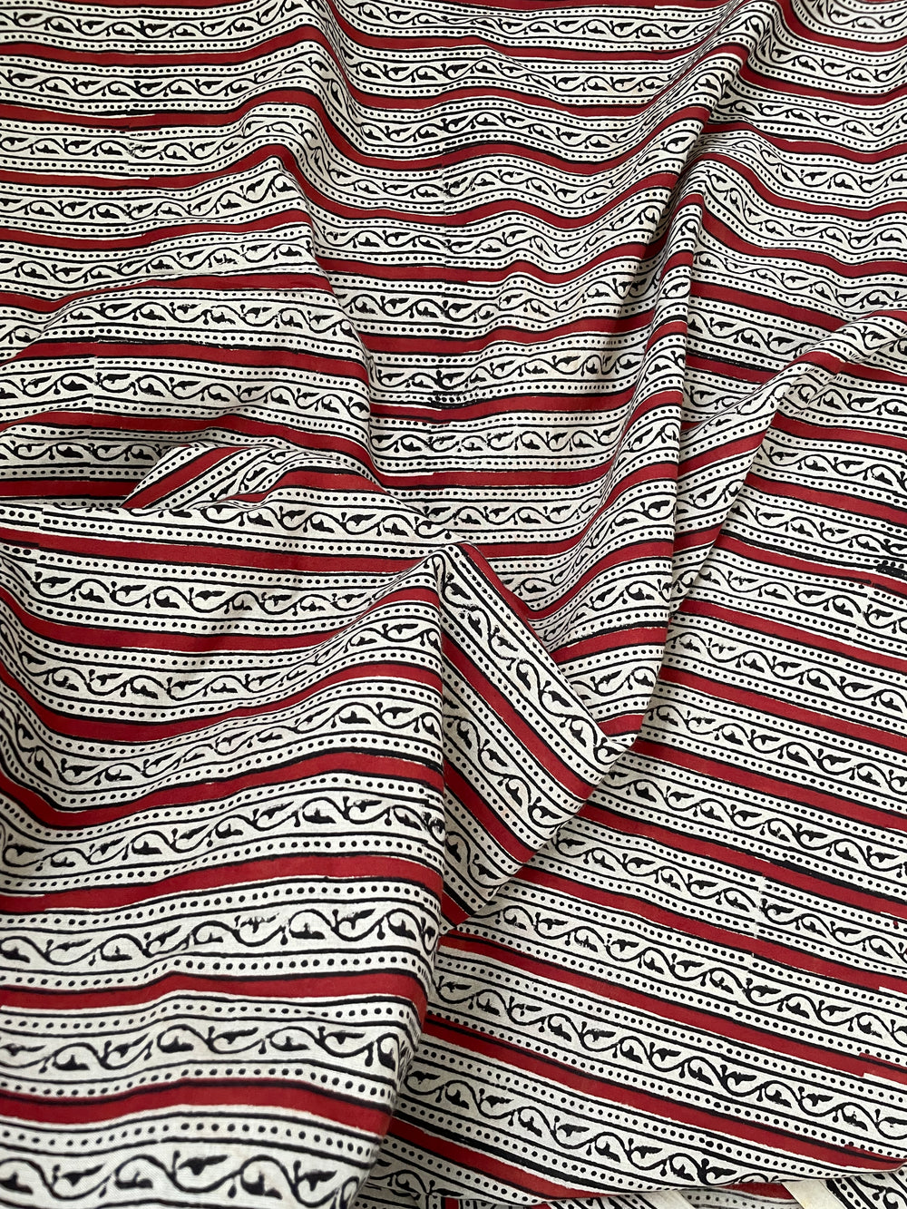 Garnet - Jahota Handblock Printed cotton Fabric