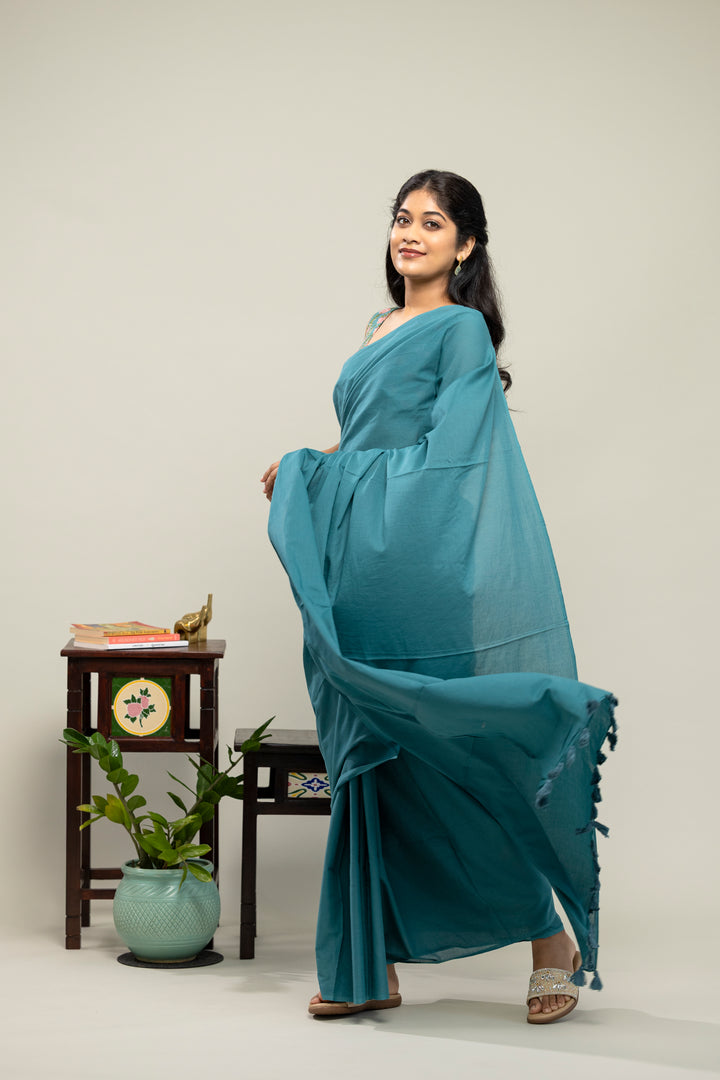 Vṛtti | Mul Cotton Saree