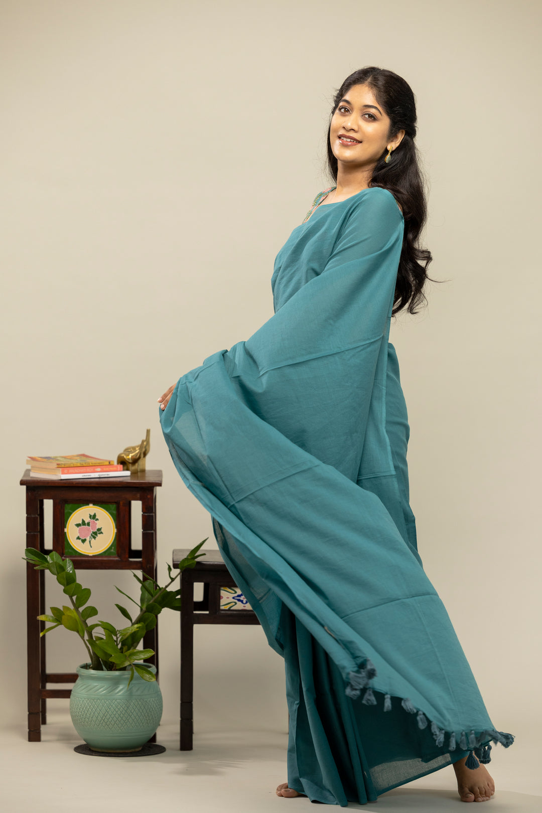 Vṛtti | Mul Cotton Saree