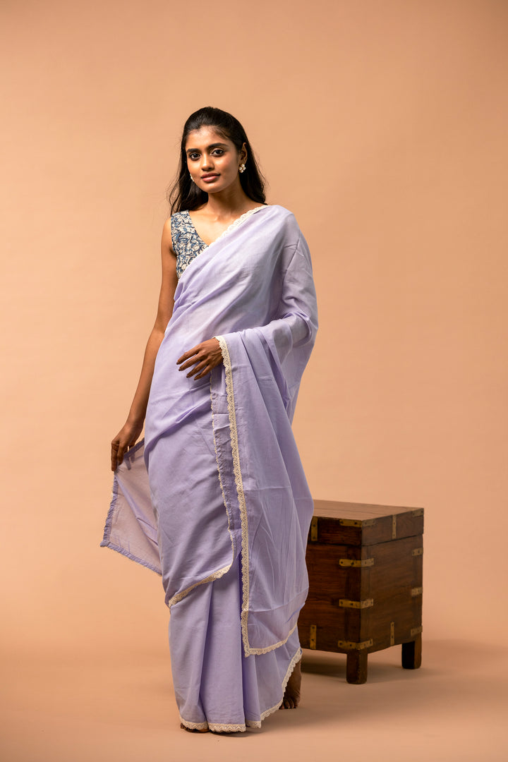Kumārī | Mulmul Cotton Saree