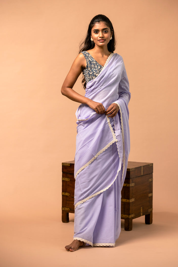 Kumārī | Mulmul Cotton Saree