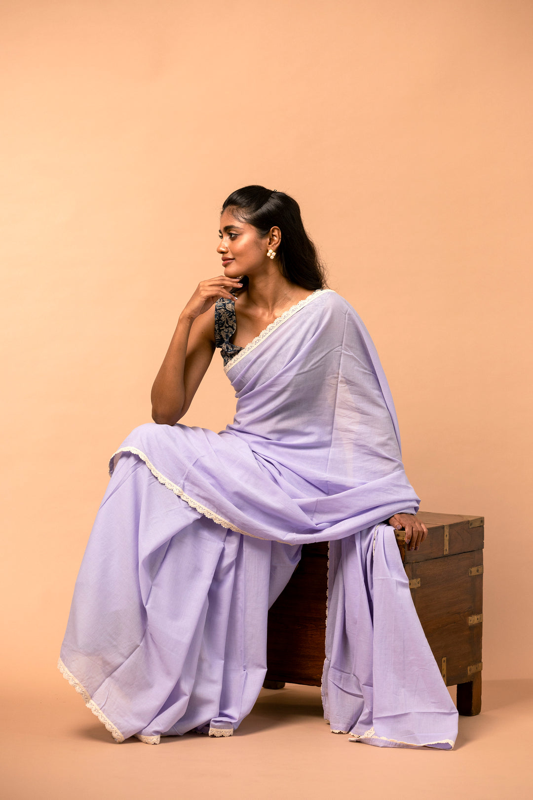 Kumārī | Mulmul Cotton Saree