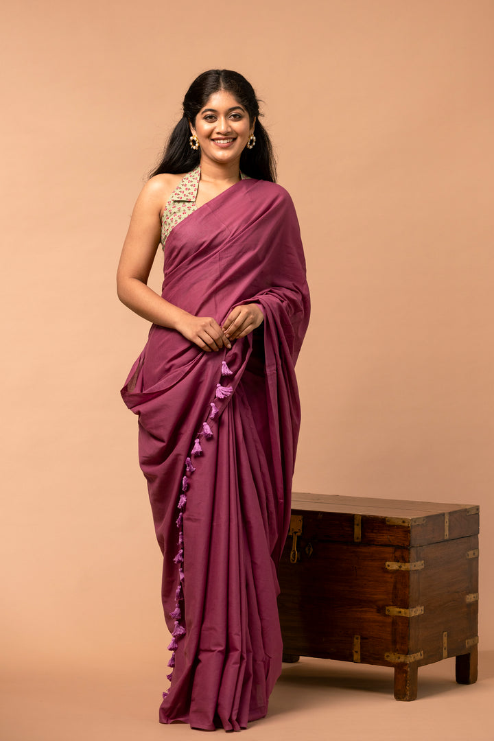Nayanā | Mulmul saree