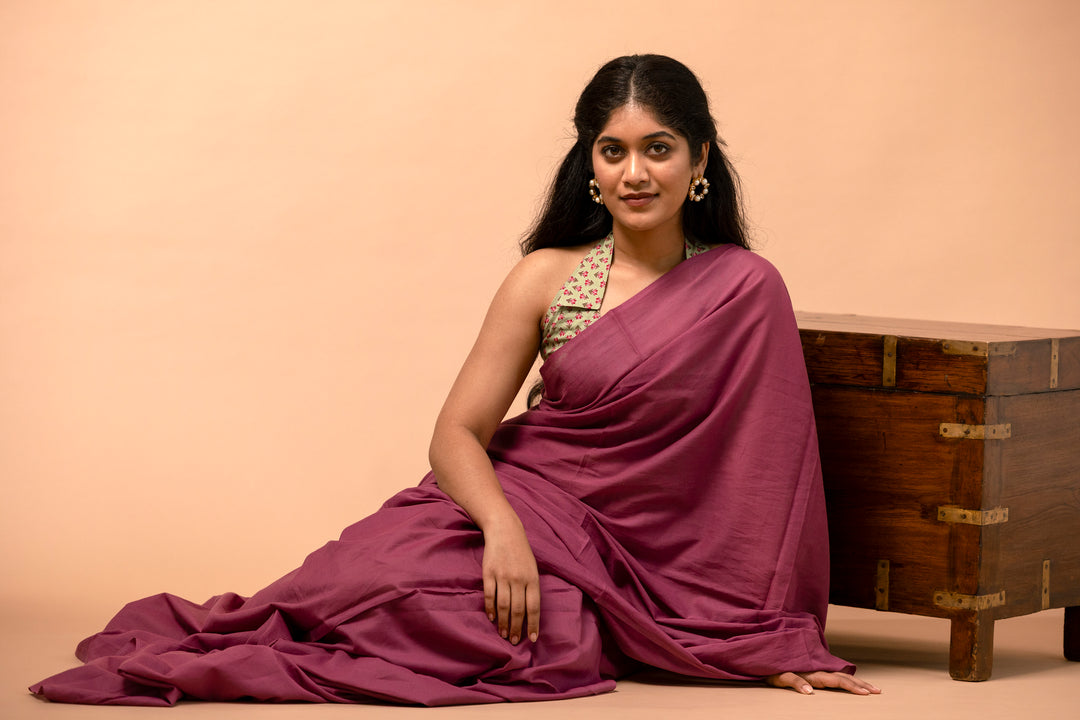 Nayanā | Mulmul saree