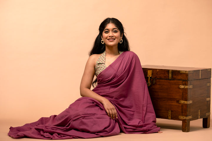 Nayanā | Mulmul saree