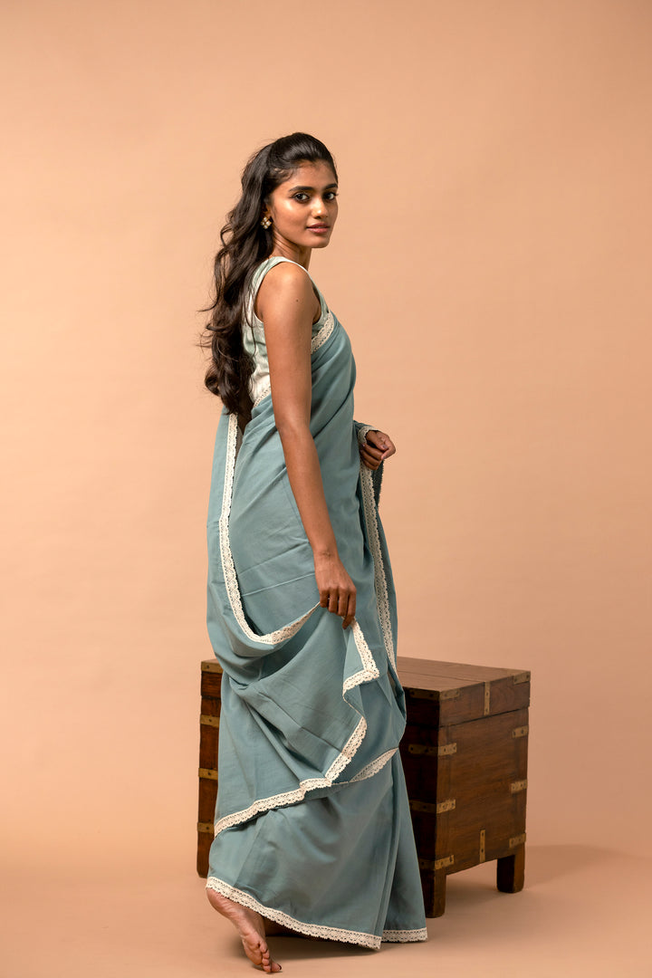 Smitā | Mulmul Cotton Saree