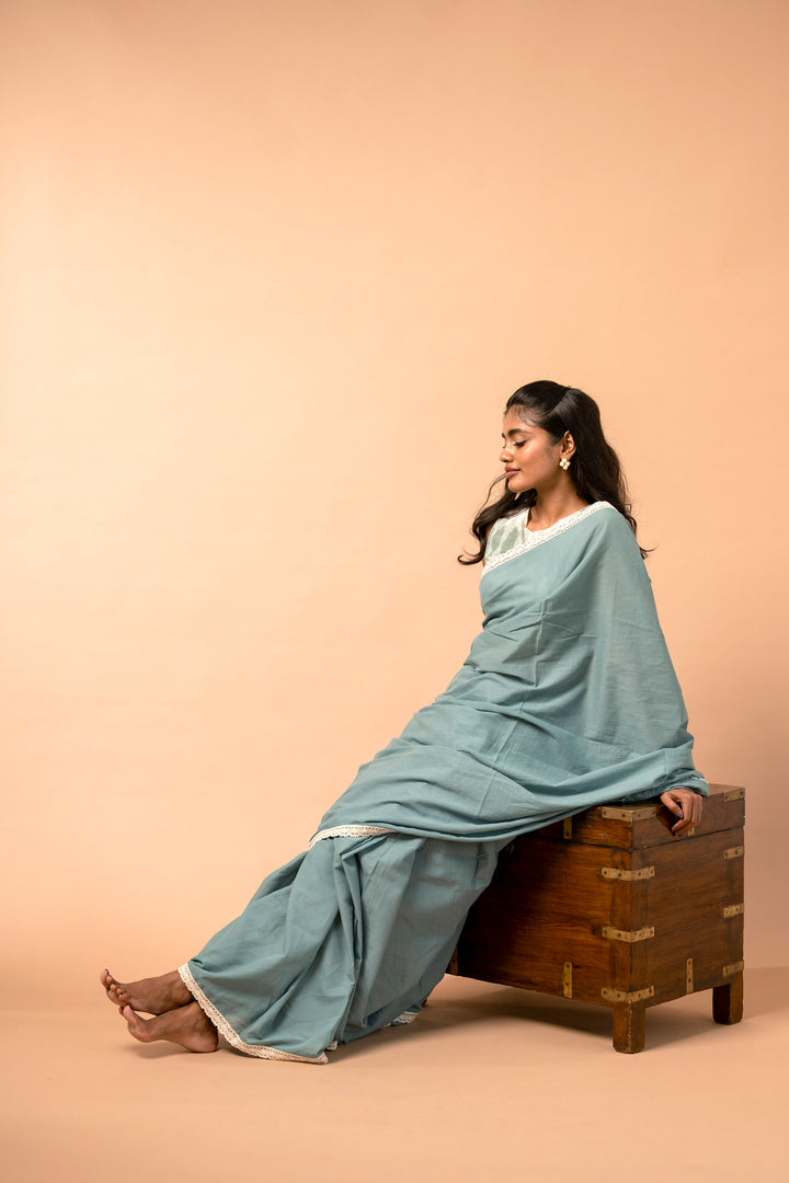 Smitā | Mulmul Cotton Saree