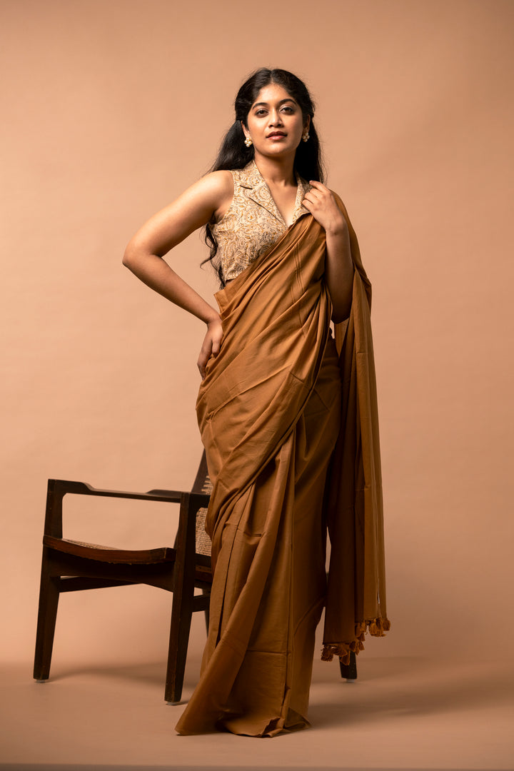 Svara | Mul Cotton Saree