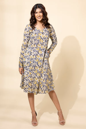 ANEVER(アンエバー)ANEMONE FLOWER PRINT DRESS ANEVER(アンエバー)ANEMONE FLOWER PRINT DRESS