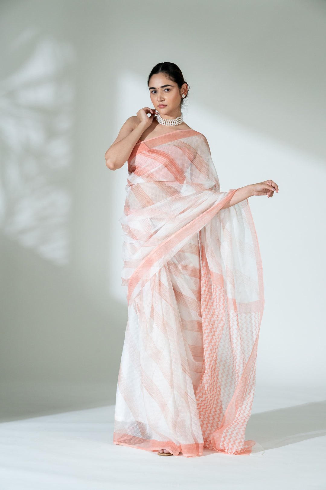 Mṛdulā | Rajasthani Kota Doria Saree