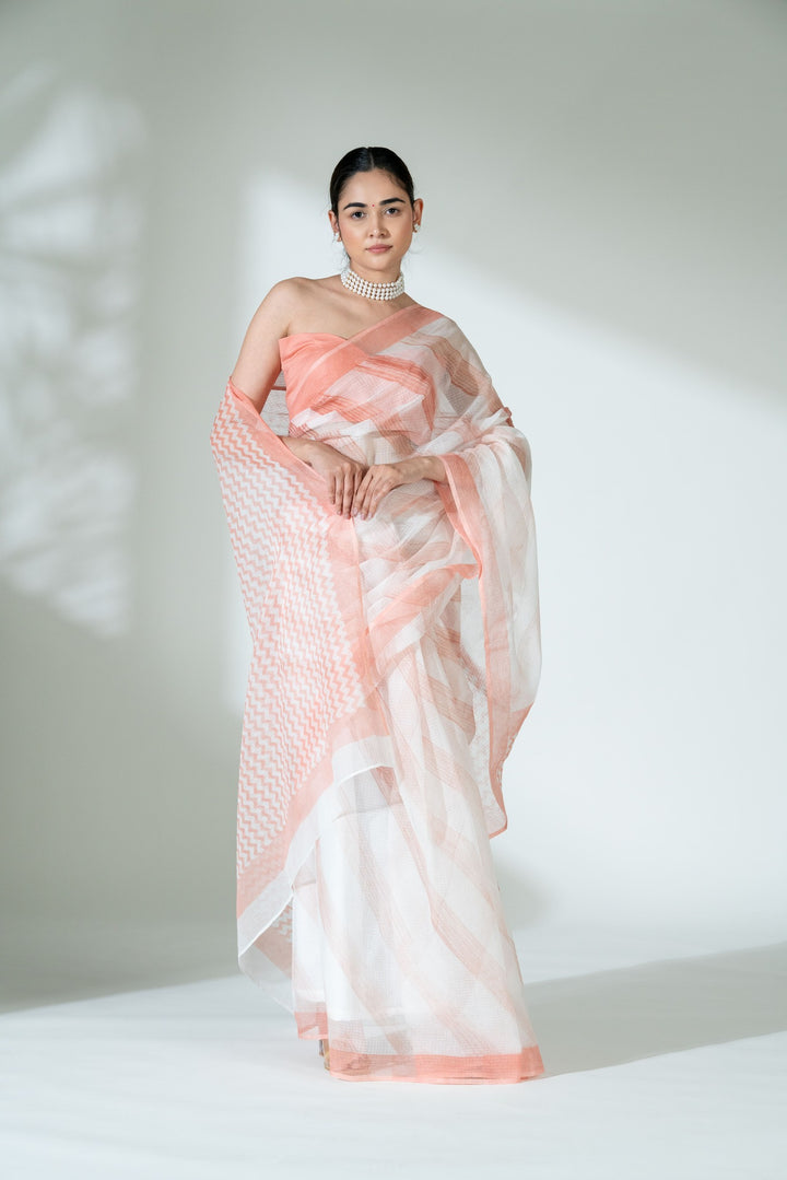 Mṛdulā | Rajasthani Kota Doria Saree