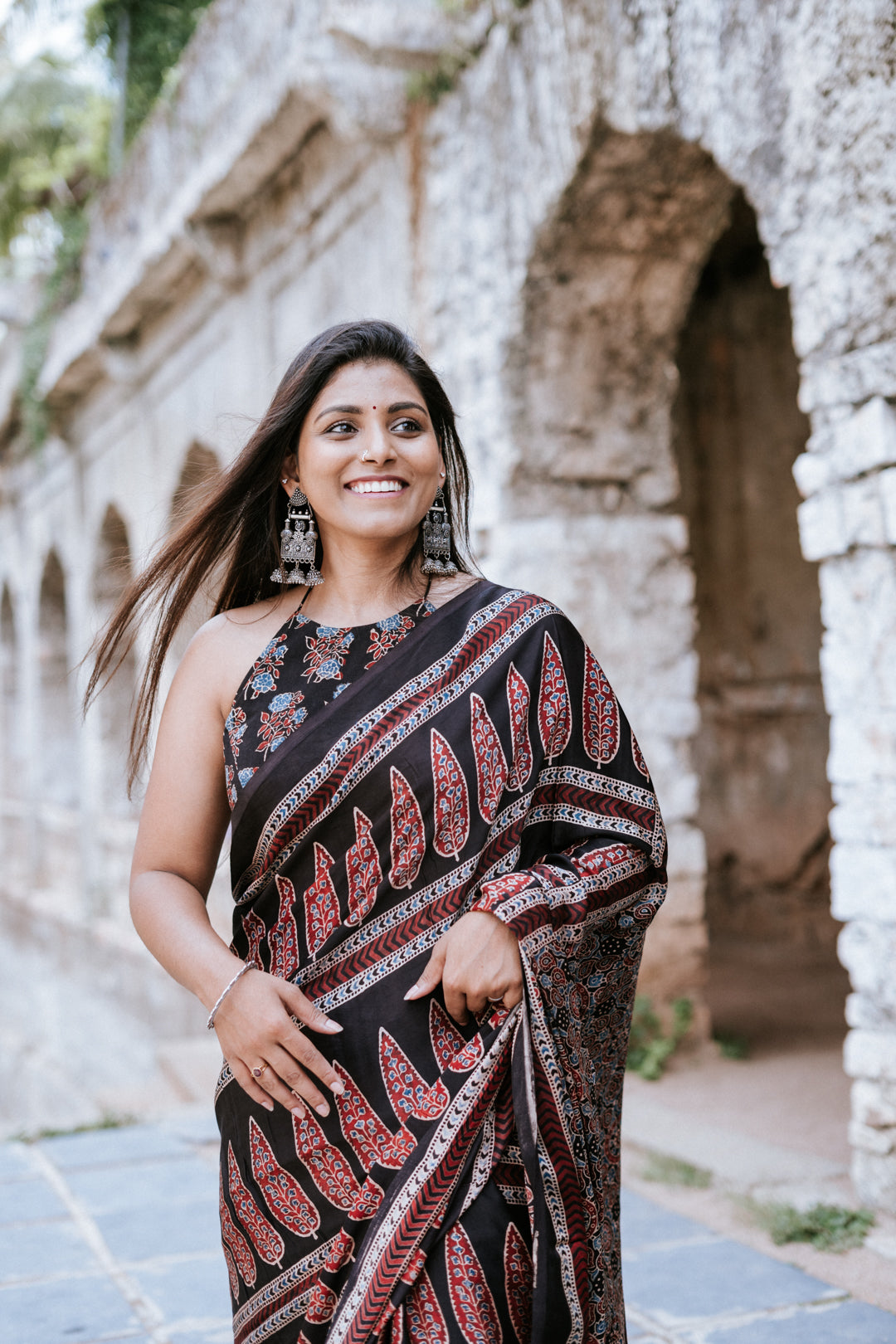 Saathi - Ajrakh Sarees