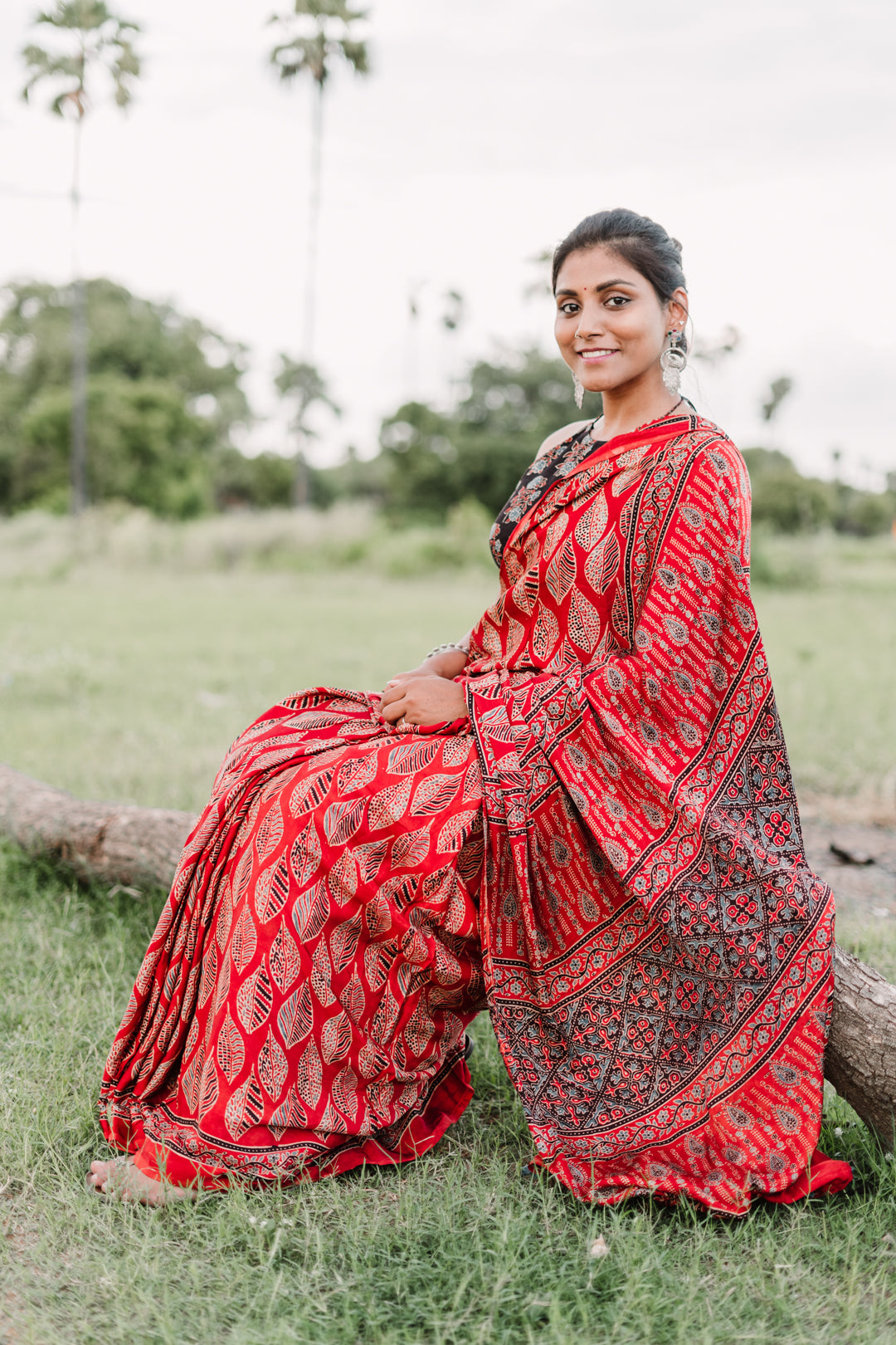 Self-love - Ajrakh Sarees
