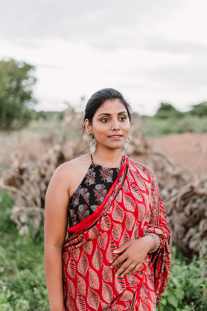 Self-love - Ajrakh Sarees