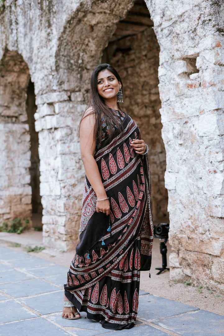 Saathi - Ajrakh Sarees