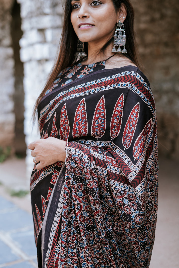 Saathi - Ajrakh Sarees