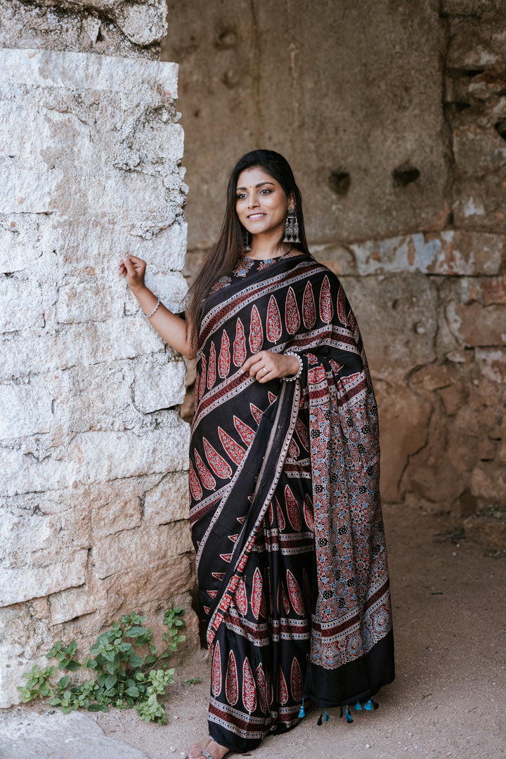 Saathi - Ajrakh Sarees