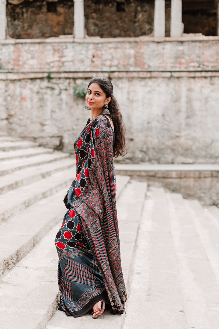 Autumn - Ajrakh Sarees
