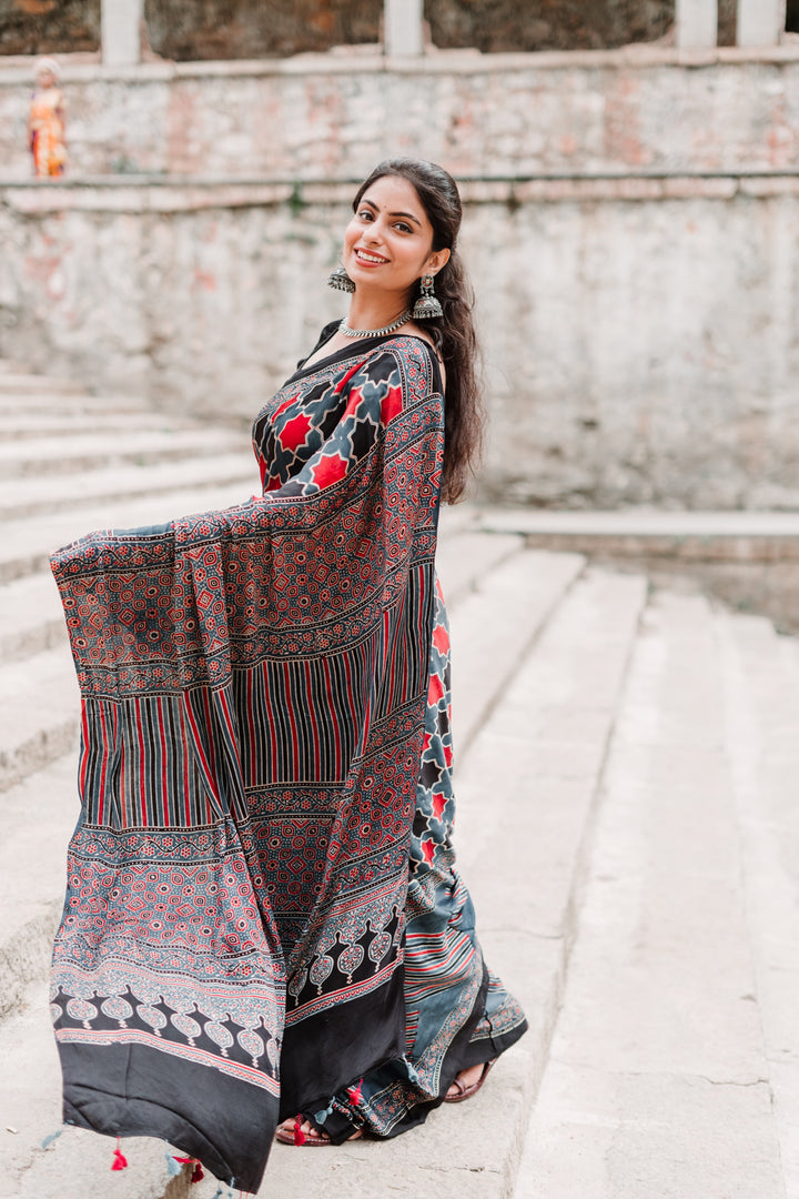 Autumn - Ajrakh Sarees
