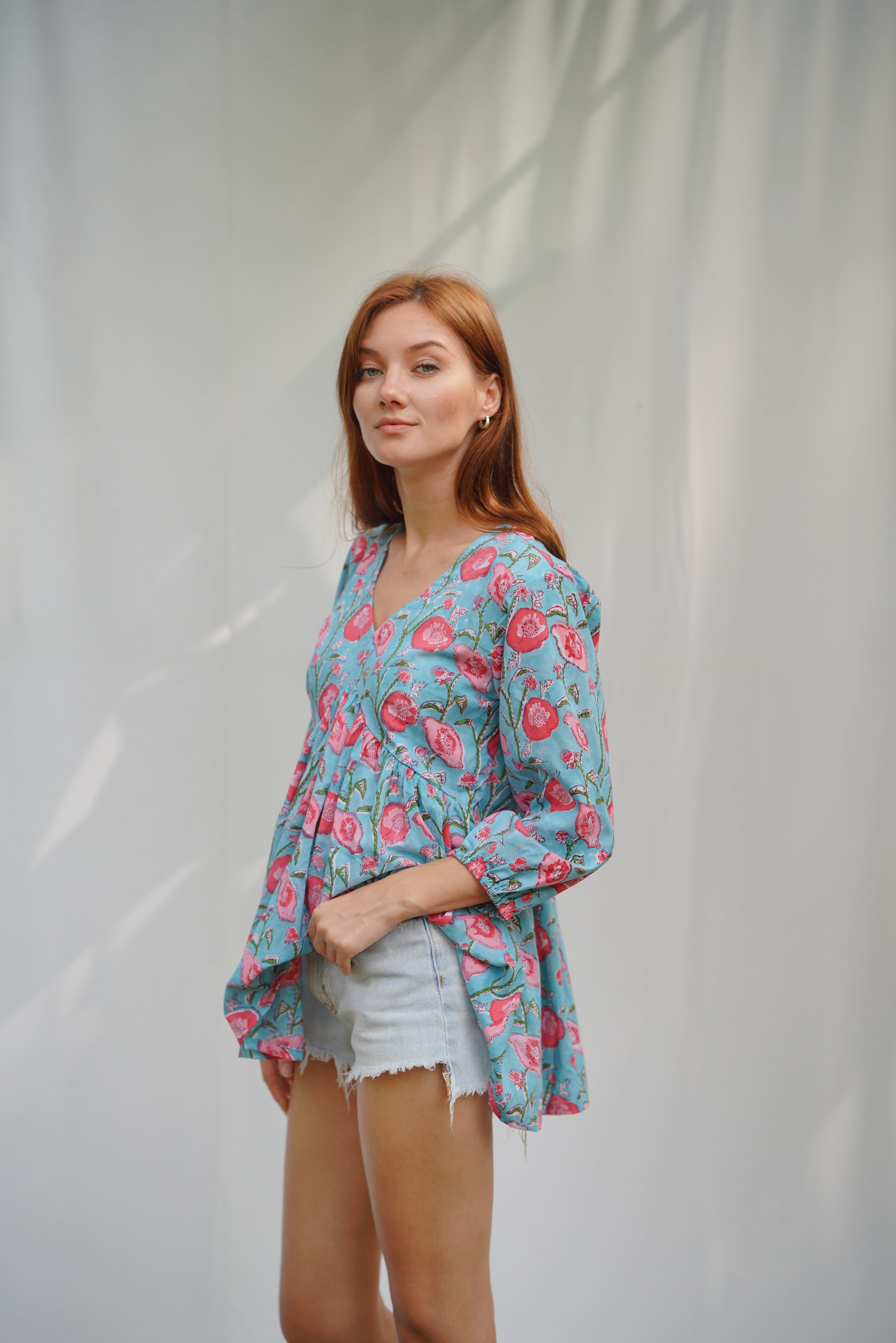 Virgo - Short Top – Anemone Vinkel