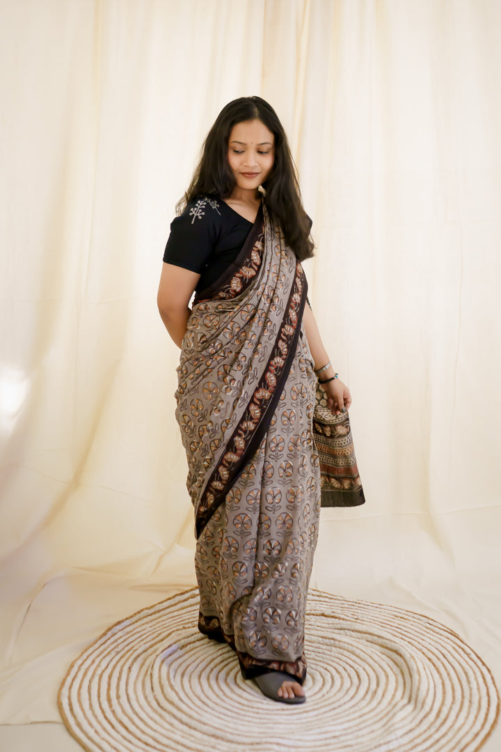 Clover | Cotton  Saree