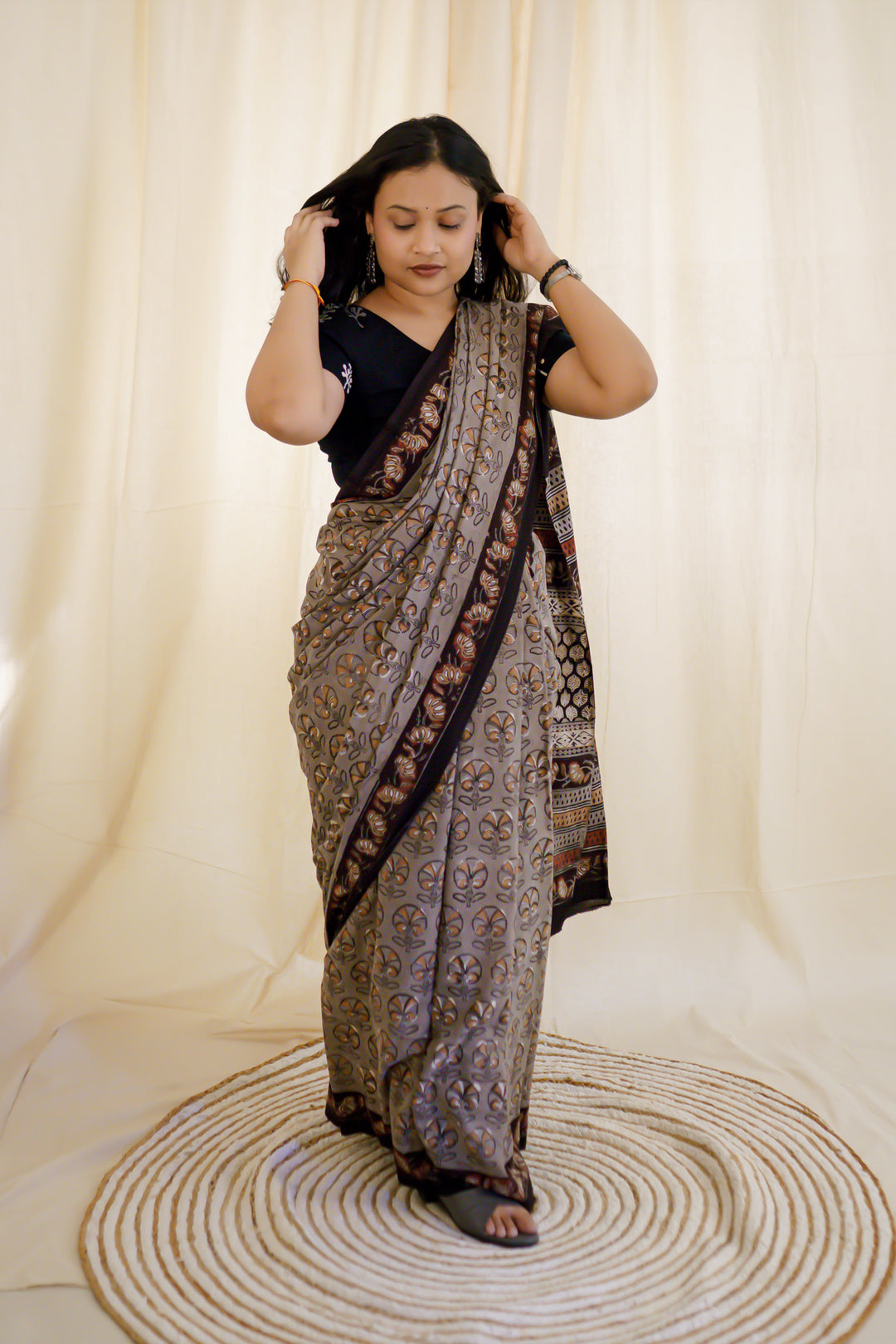 Clover | Cotton  Saree