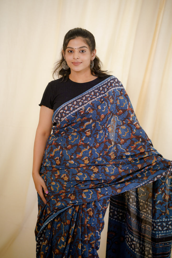 Delphinium | Jaipur Saree