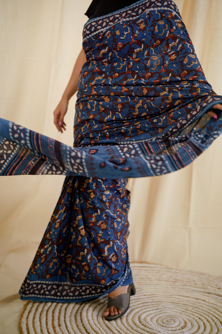 Delphinium | Jaipur Saree