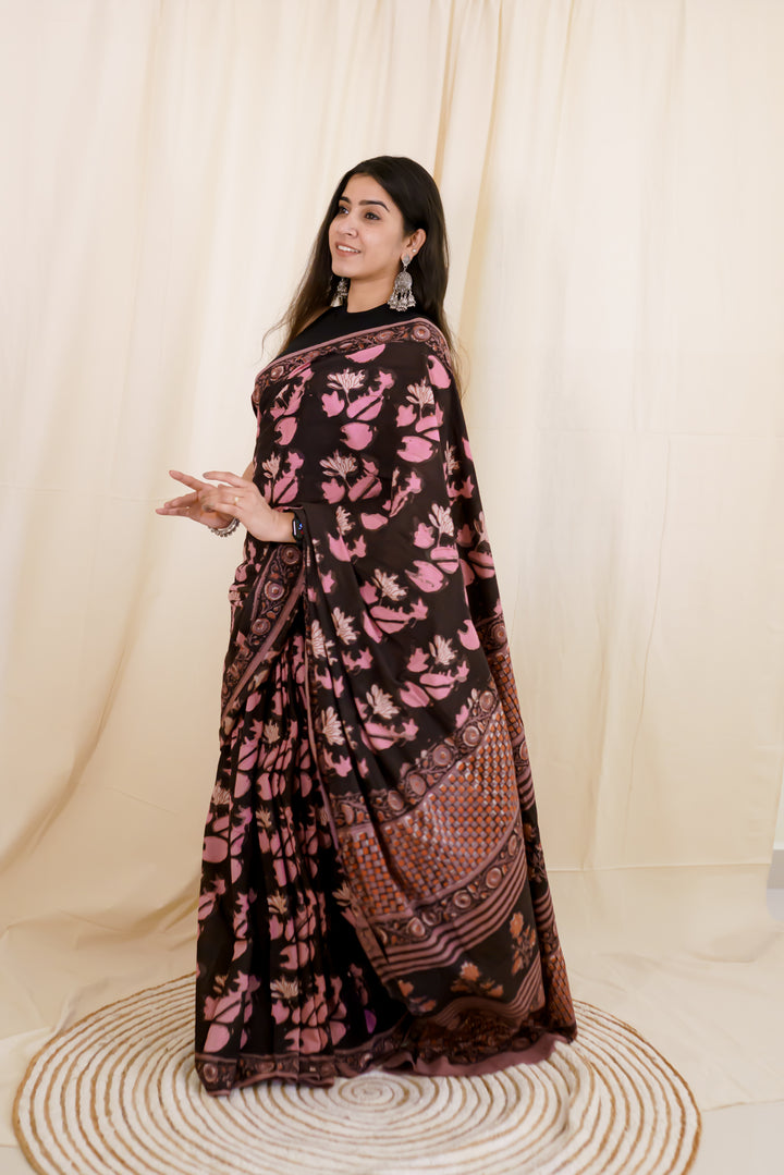 Aster | Cotton Saree