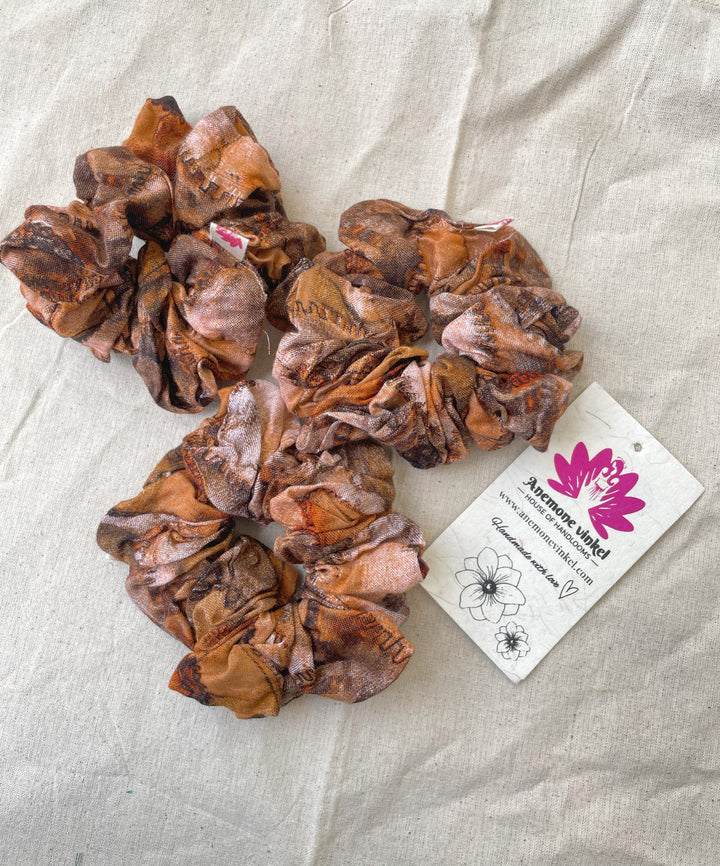 Slate Scrunchie-Pack Of 3