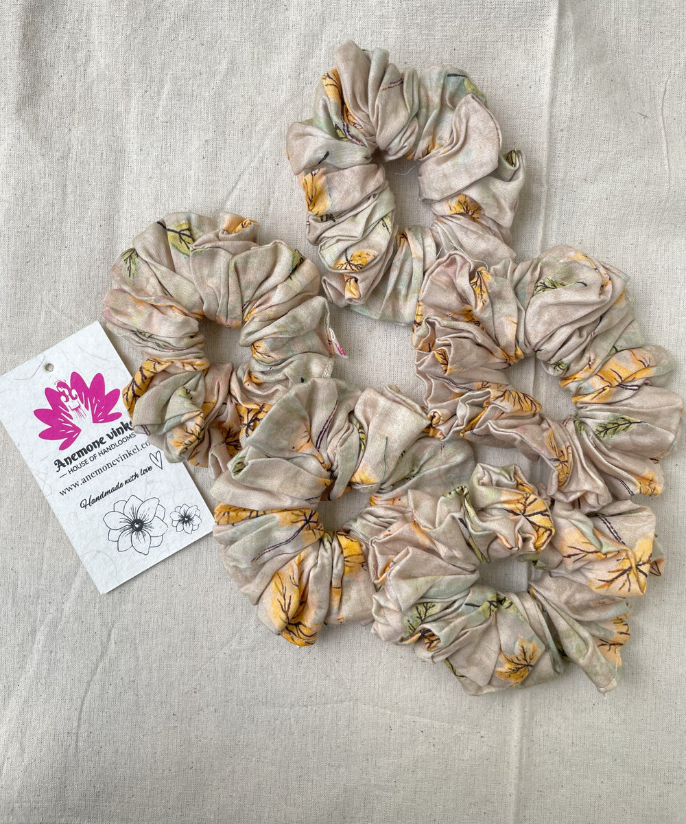 Fawn Scrunchie-Pack Of 3