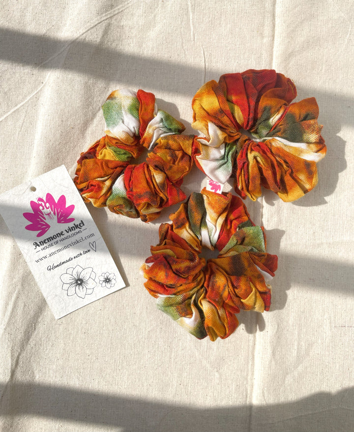 Motley Scrunchie-Pack Of 3