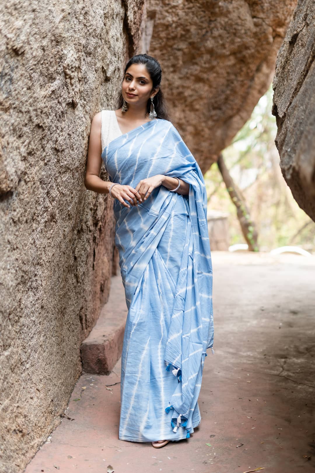 tie n dye sarees for women