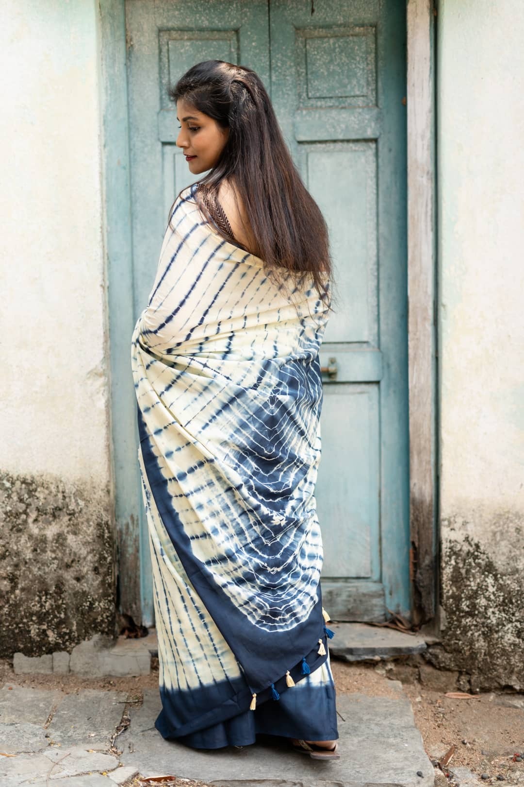 handcrafted tie and dye sarees at best prices
