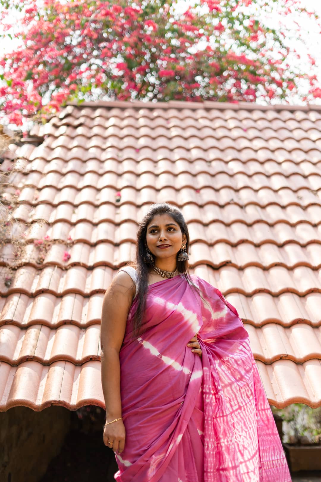pink handloom sarees at best prices