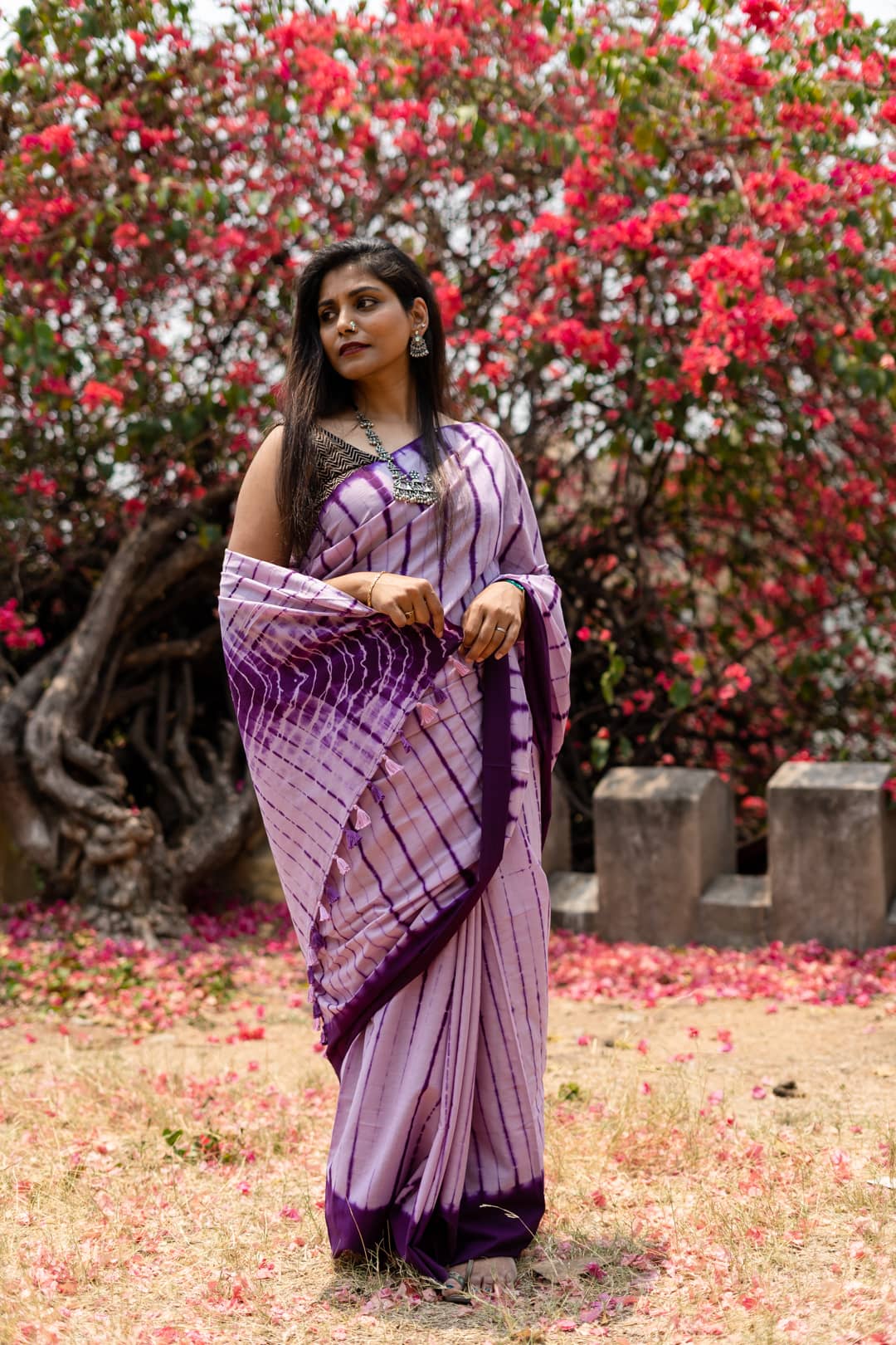sarees made by artisans