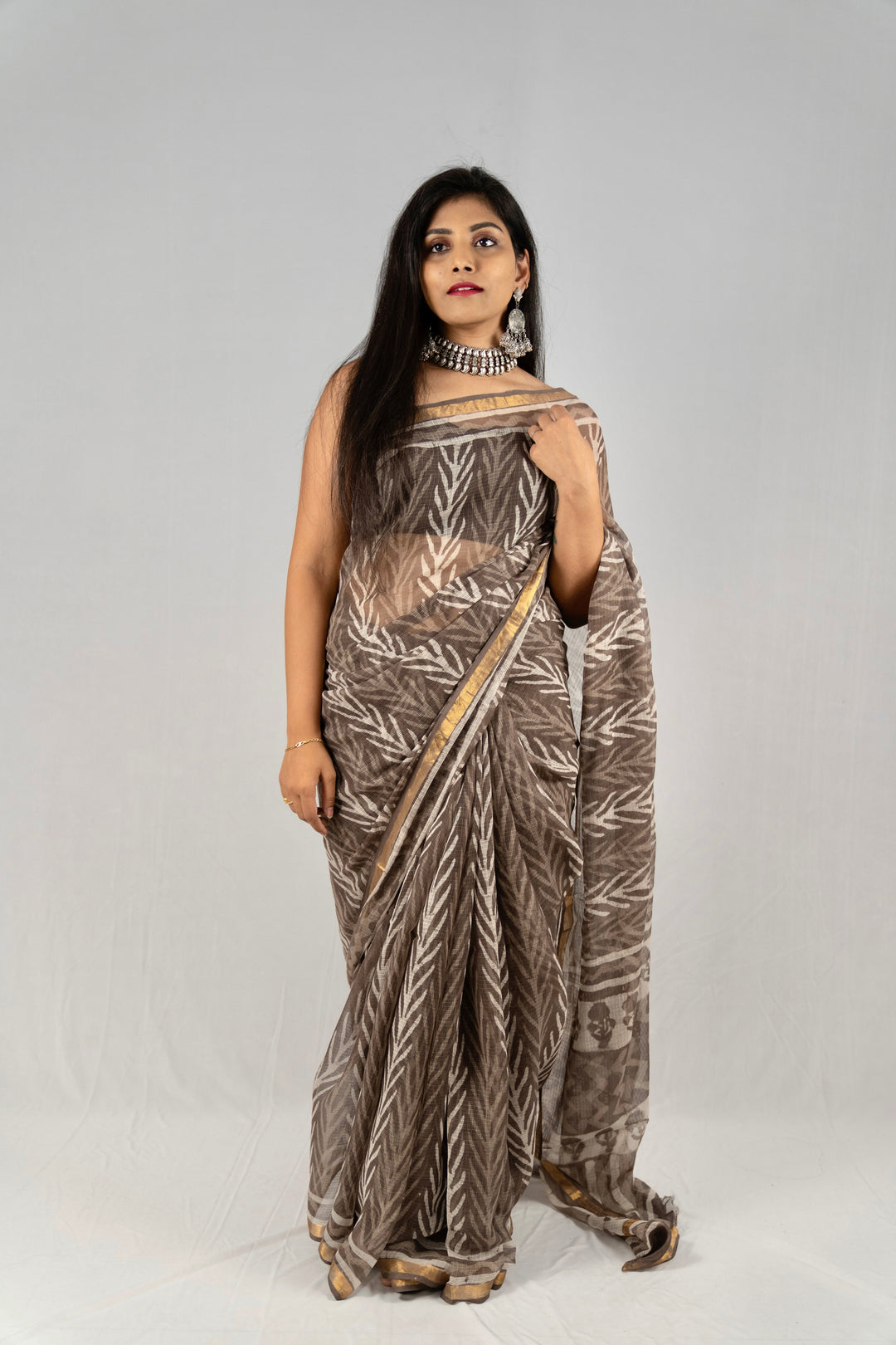 LAVA- Kota Doria cotton - Anemone Vinkel