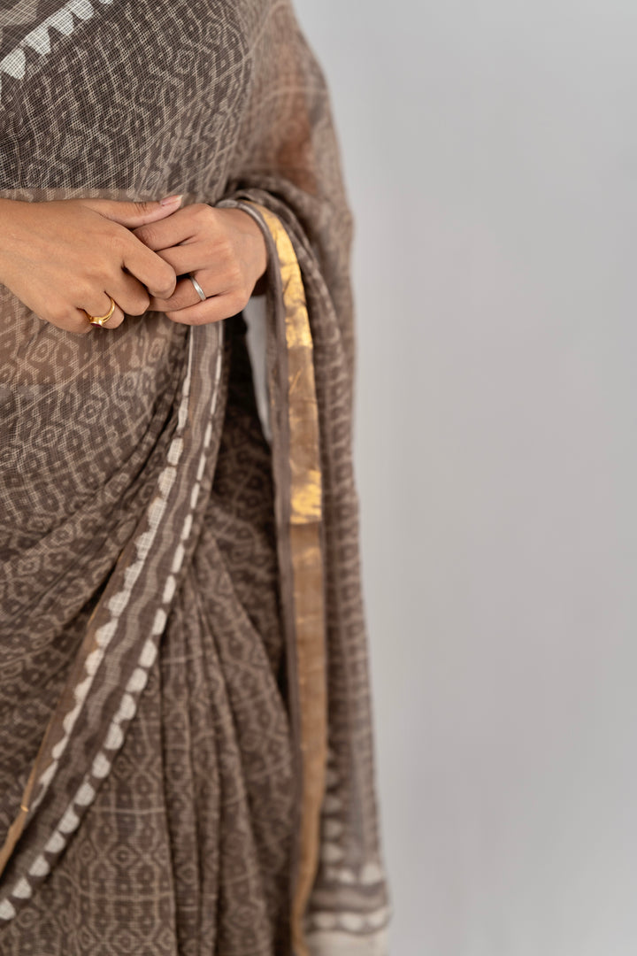 SEAL- Kota Doria cotton - Anemone Vinkel