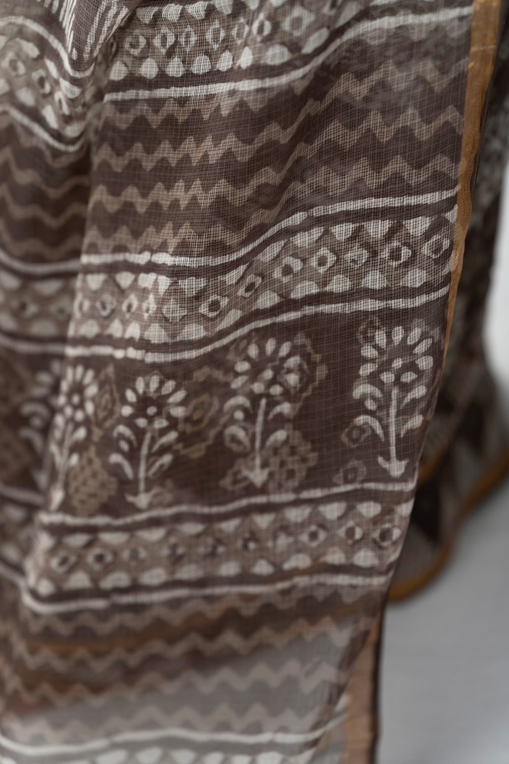 Mink- Kota Doria cotton - Anemone Vinkel