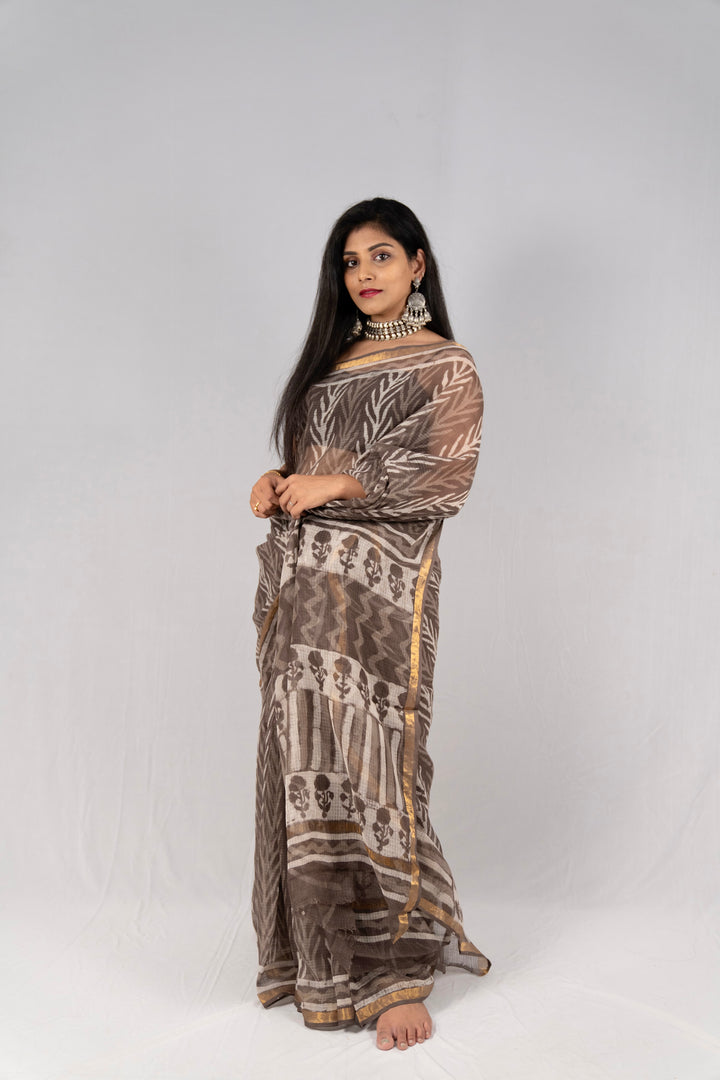 LAVA- Kota Doria cotton - Anemone Vinkel