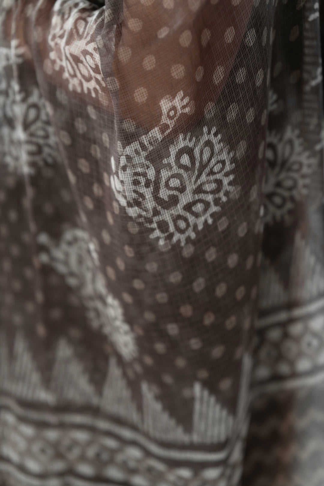 Mink- Kota Doria cotton - Anemone Vinkel